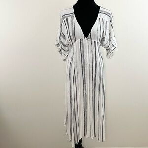 Lulu's | Striped Rayon Boho Dress